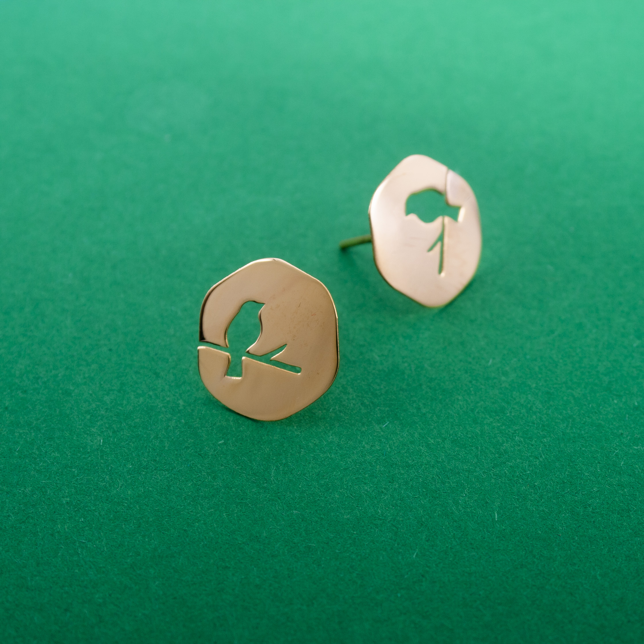 گوشواره طلا 18 عیار زنانه سهی مدل SE21