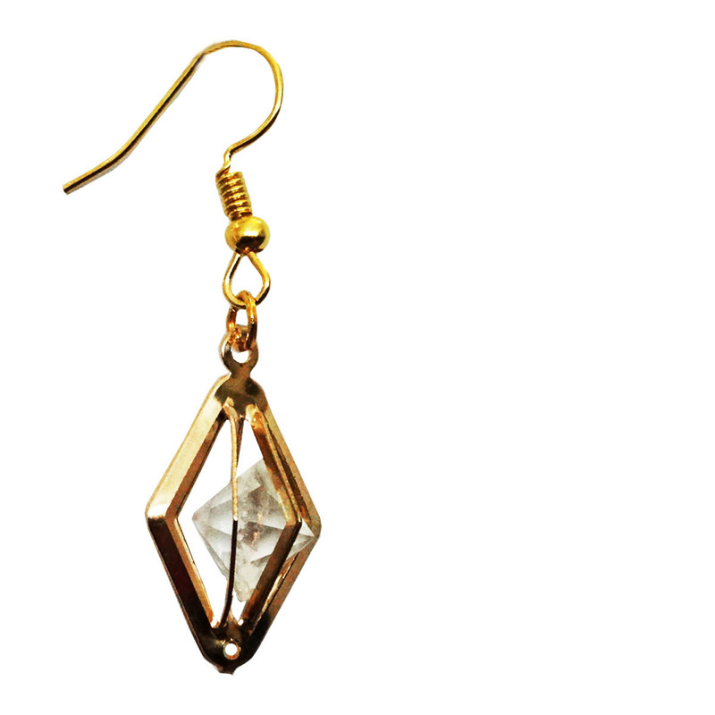 گوشواره زنانه مدل لوزی کد 09 گوشواره زنانه مدل لوزی کد 09