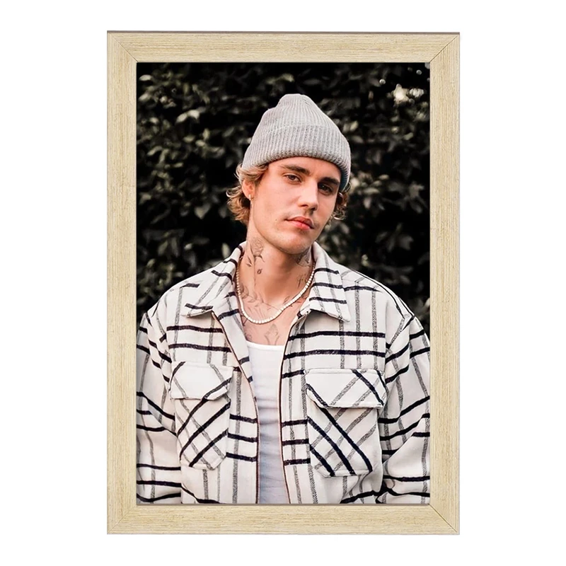 تابلو خندالو مدل جاستین بیبر Justin Bieber  کد 19029