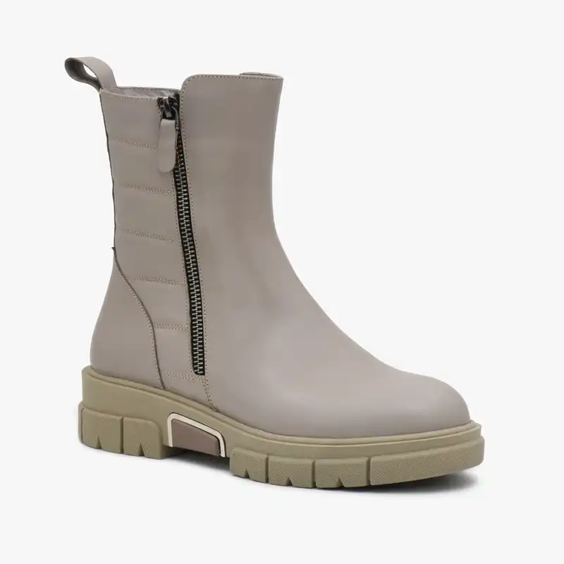 نیم بوت زنانه چرم تهران مدل U72