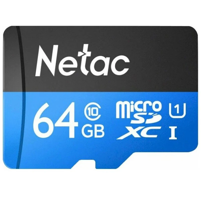  کارت حافظه MicroSDXC نتاک مدل P500 Standard کلاس 10 استاندارد UHS1 سرعت 90MBps ظرفیت 64 گیگابایت به همراه آداپتور SD