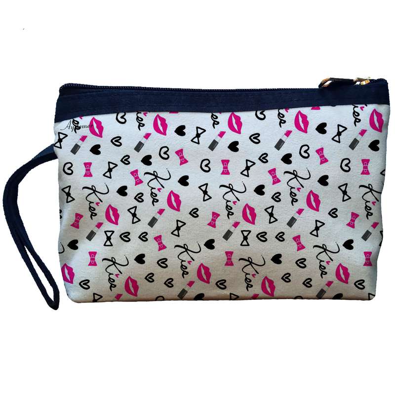 کیف لوازم آرایش زنانه آی تمر مدل kiss کد 325