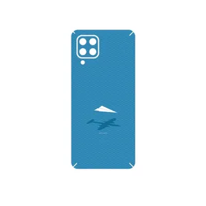 MAHOOT Minimal Paper Airplane Cover Sticker for Samsung Galaxy M32