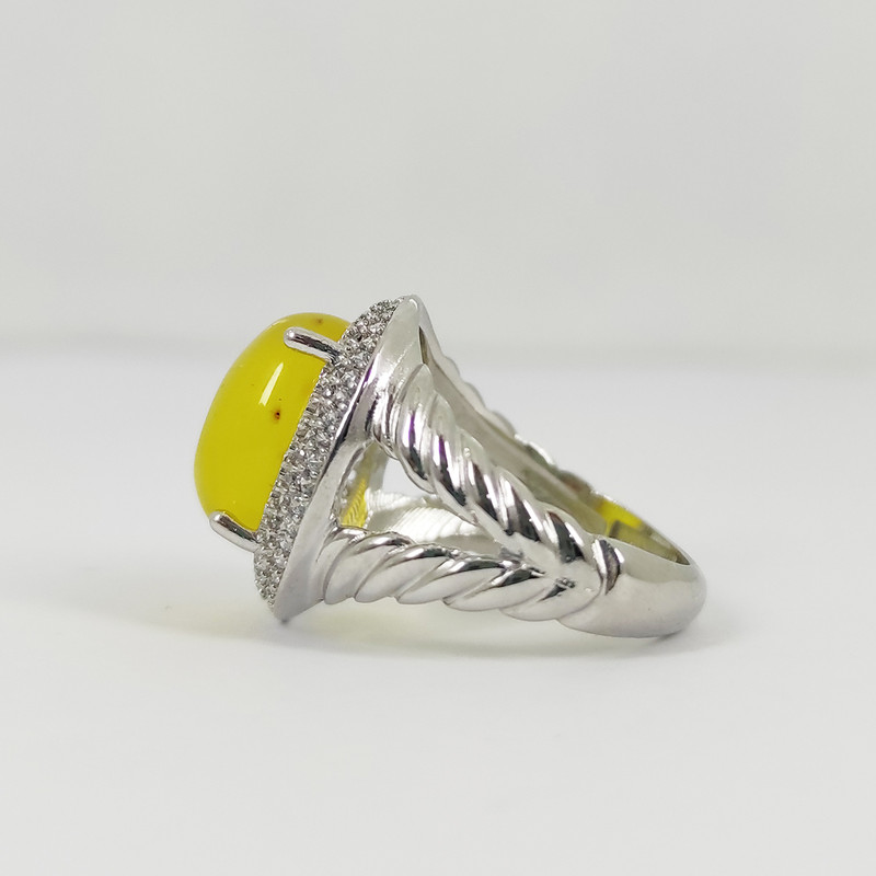 انگشتر نقره زنانه سلین کالا مدل مریم شرف الشمس