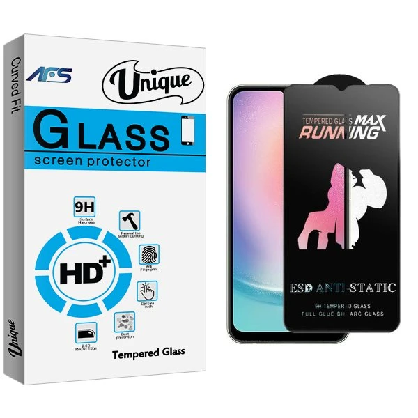 محافظ صفحه نمایش ای اف اس مدل Unique2 Running Max مناسب برای گوشی موبایل سامسونگ Galaxy A15/A25/A24