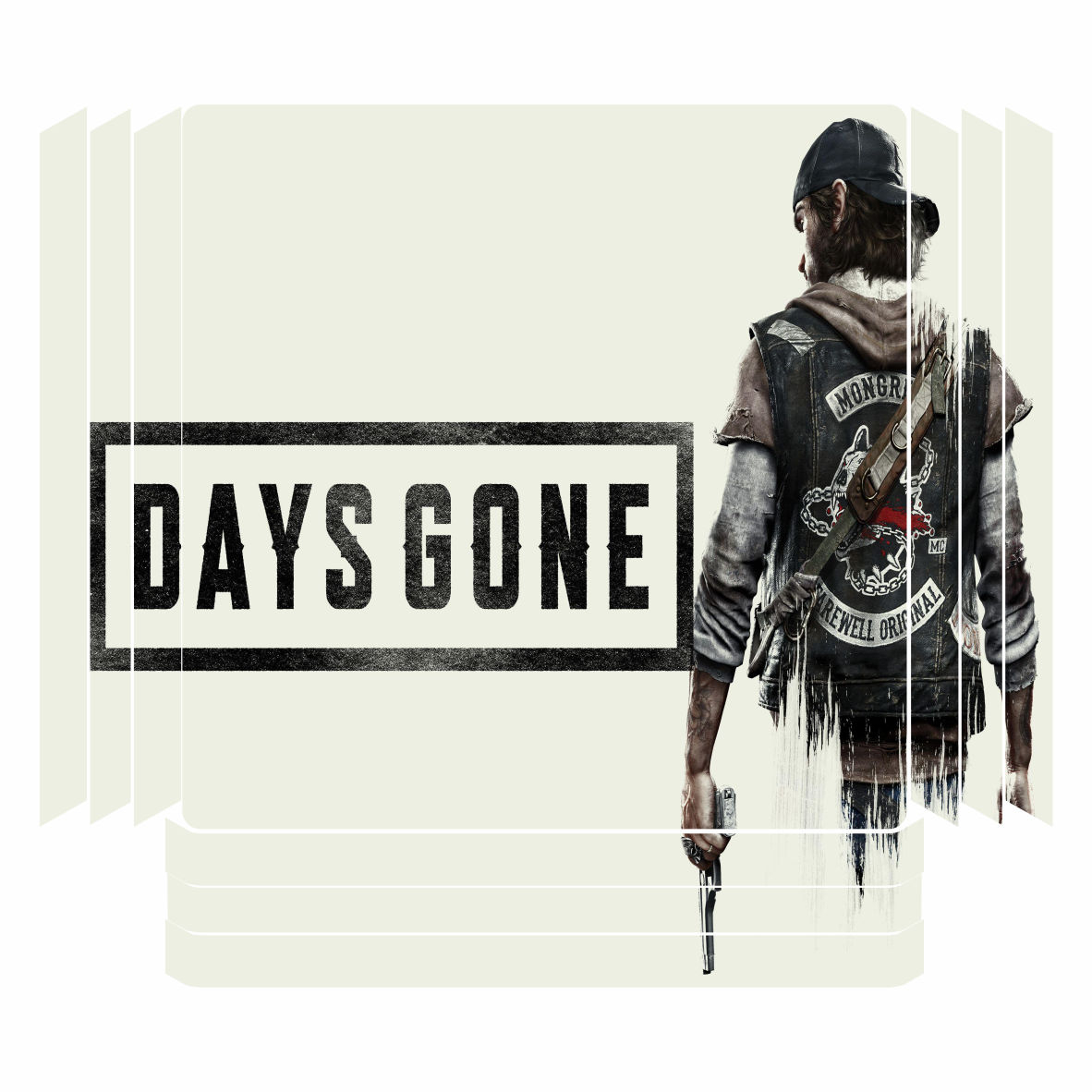 برچسب پلی استیشن ۴ پرو مدل Days Gone