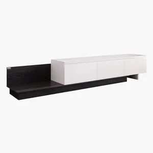 میز تلویزیون هیراد مدل TV146-MDF مناسب برای تلویزیون تا 75 اینچ