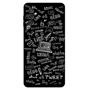 Megafone Social Media 1898 Cover For Samsung Galaxy M52