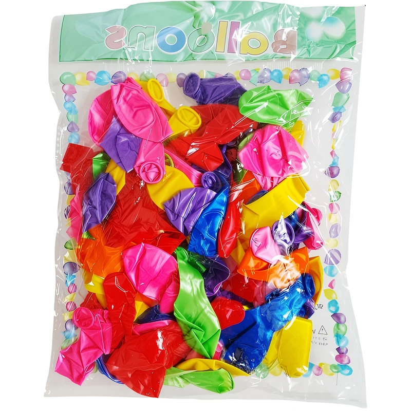 عکس شماره 2 : بادکنک مدل 6 کد s-t001 بسته 100 عددی