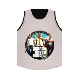 تاپ ورزشی مردانه طرح  GTA کد st4