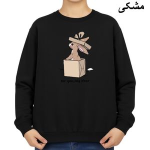 سویشرت زنانه مدل خرگوش و کادو کد v10
