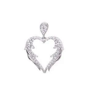 آویز گردنبند نقره زنانه مدل GTA-657