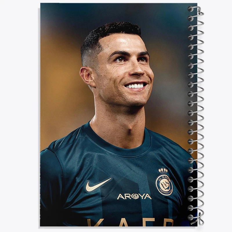دفتر نقاشی 50 برگ خندالو طرح کریستیانو رونالدو کد 36397