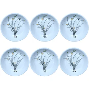 بشقاب مدل گندم کد ۰۹ مجموعه ۶ عددی