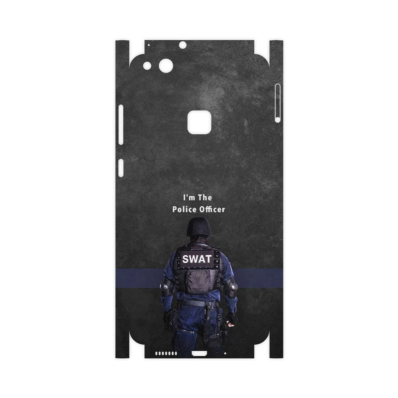 برچسب پوششی ماهوت مدل Police Officer-FullSkin مناسب برای گوشی موبایل هوآوی P10 Lite