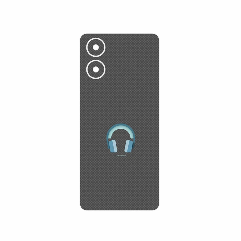 برچسب پوششی ماهوت مدل Minimal Headphone Icon مناسب برای گوشی موبایل موتورولا Moto G04