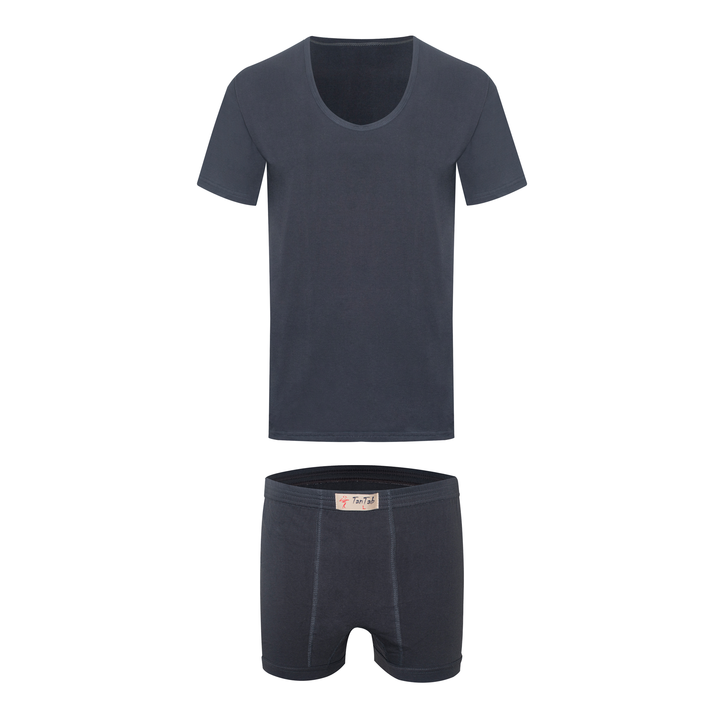  ست شورت و زیرپوش مردانه تن تاب مدل 19 نوک مدادی