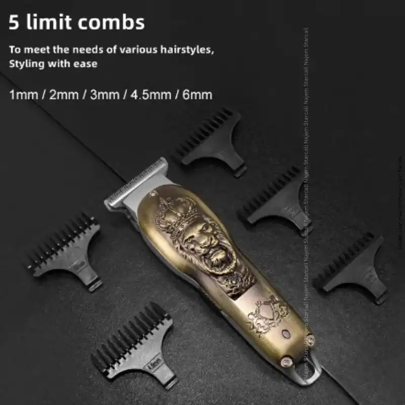 ماشین اصلاح موی سر و صورت گرین لاین مدل LION GNLIHAIRTMGD