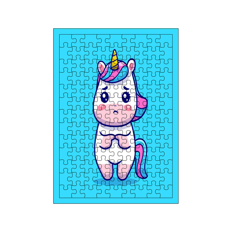 پازل 117 تکه مدل یونیکورن کد 1735