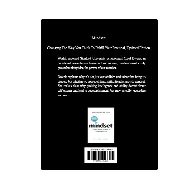 کتاب Mindset: Changing The Way You Think To Fulfill Your Potential, Updated Edition اثر Carol S. Dweck انتشارات نبض دانش کتاب Mindset: Changing The Way You Think To Fulfill Your Potential, Updated Edition اثر Carol S. Dweck انتشارات نبض دانش