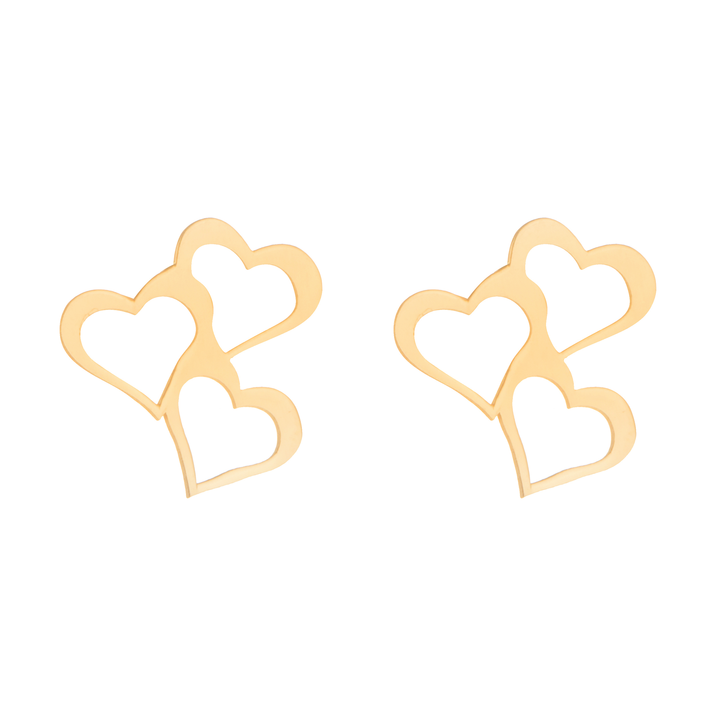 گوشواره طلا 18 عیار زنانه مایا ماهک مدل ME0836