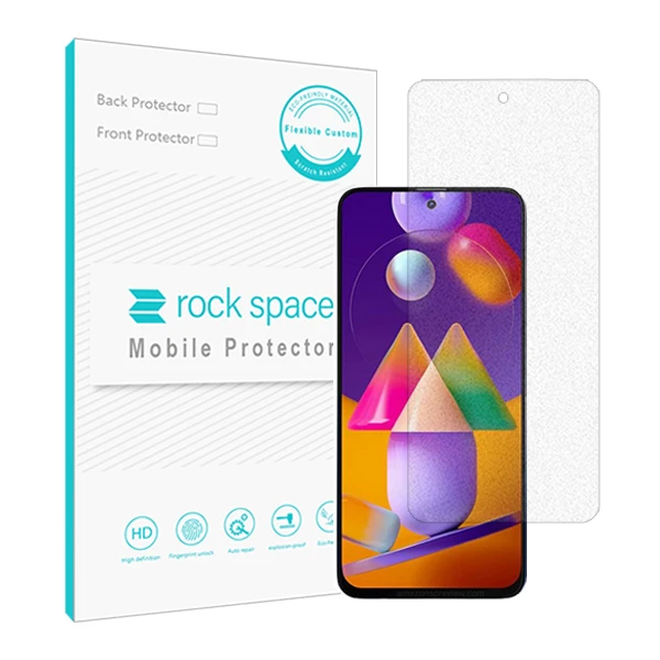 محافظ صفحه نمایش مات راک اسپیس مدل HyMTT مناسب برای گوشی موبایل سامسونگ Galaxy M31S