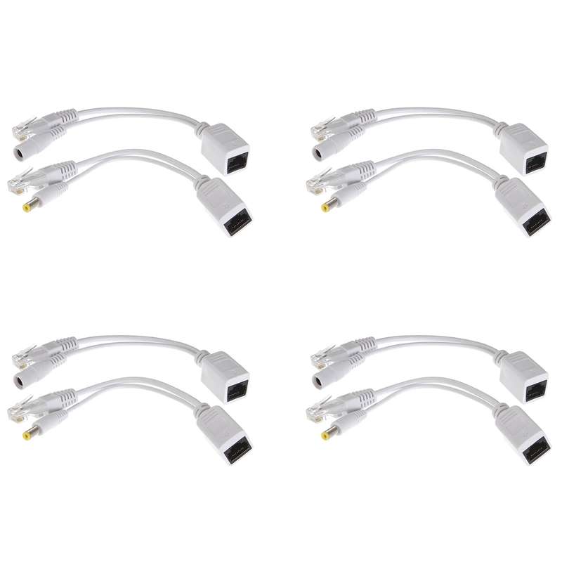 آداپتور POE مدل RJ45 بسته 8 عددی آداپتور POE مدل RJ45 بسته 8 عددی