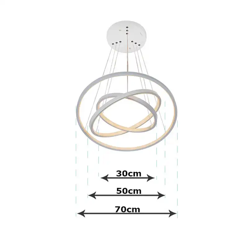 لوستر سه شعله چشمه نور کد L6325/3BK