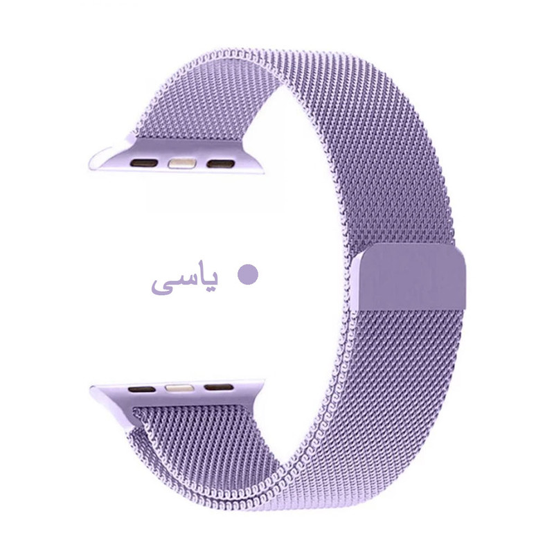 بند واچ من مدل Milanese Magnetic مناسب برای اپل واچ سری 10 سایز 46 میلی متری