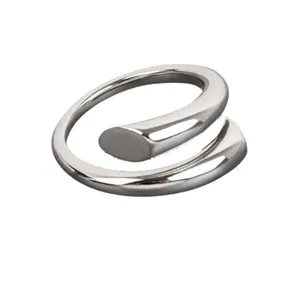 انگشتر زنانه مدل Smooth Irregular کد 28035