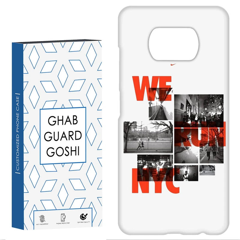 کاور قاب گارد گوشی طرح WE RUN کد Dimo-739 مناسب برای گوشی موبایل شیائومی POCO X3 / X3 PRO / X3 NFC