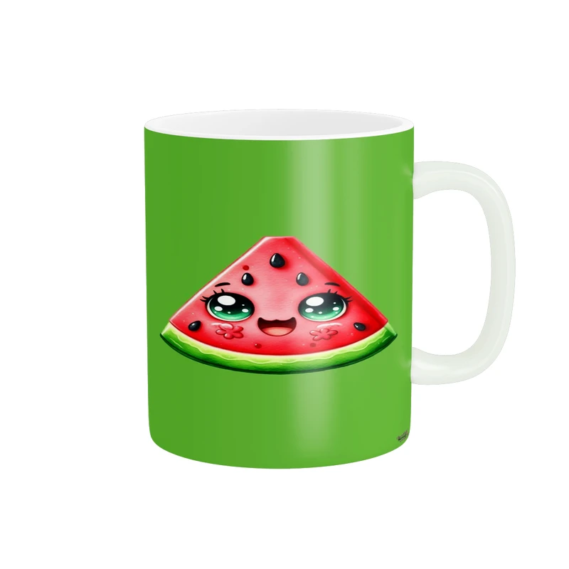 ماگ پاد آفرین مدل فانتزی طرح پاییزی شب یلدا شب چله هندوانه کد p11609