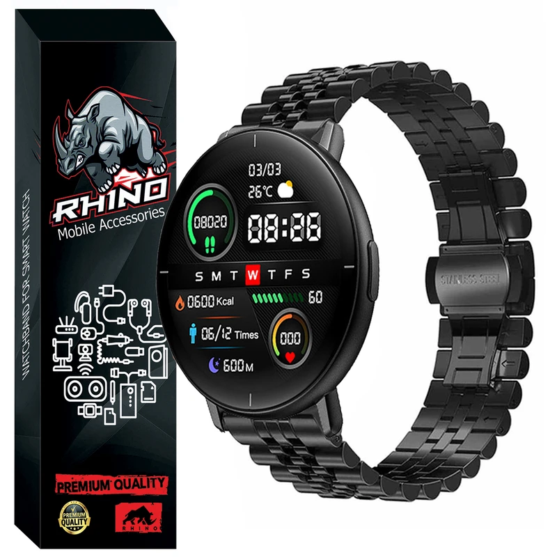 بند راینو مدل 5Bead مناسب برای ساعت هوشمند میبرو لایت Lite