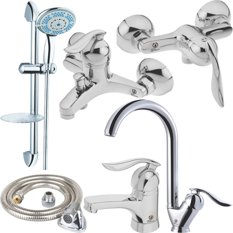 ست شیرآلات نیوکرمان مدل آرمال مجموعه 6 عددی