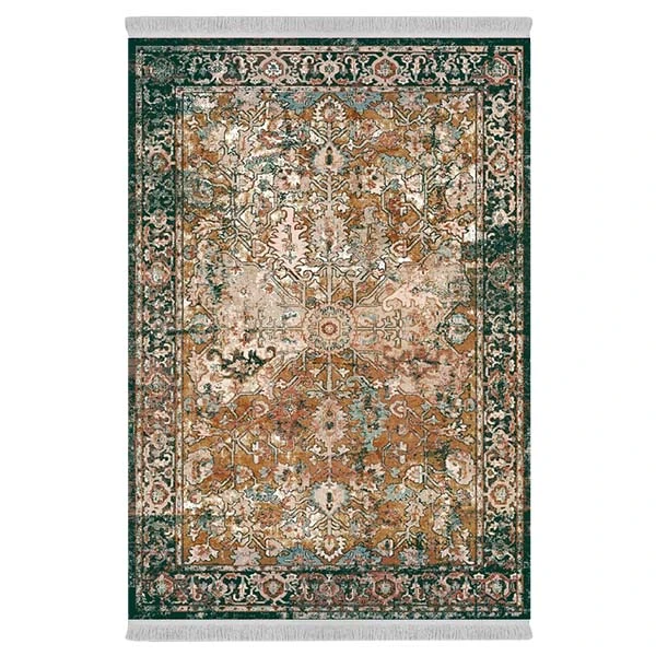 فرش پارچه‌ای دفه مدل  فرشینه طرح مدرن کد  290