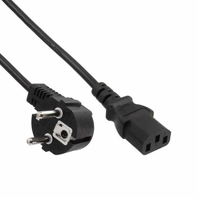 کابل برق  سه پین منبع تغذیه کامپیوتر شوش مدل SH2000 طول 1.8 متر