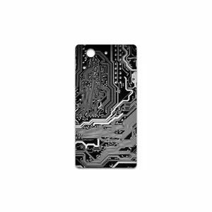 MAHOOT Black Printed Circuit Board Cover Sticker for Sony Xperia Z3 Compact