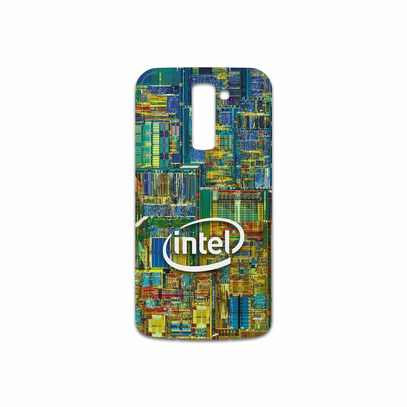 برچسب پوششی ماهوت مدل Intel Brand مناسب برای گوشی موبایل ال جی K10