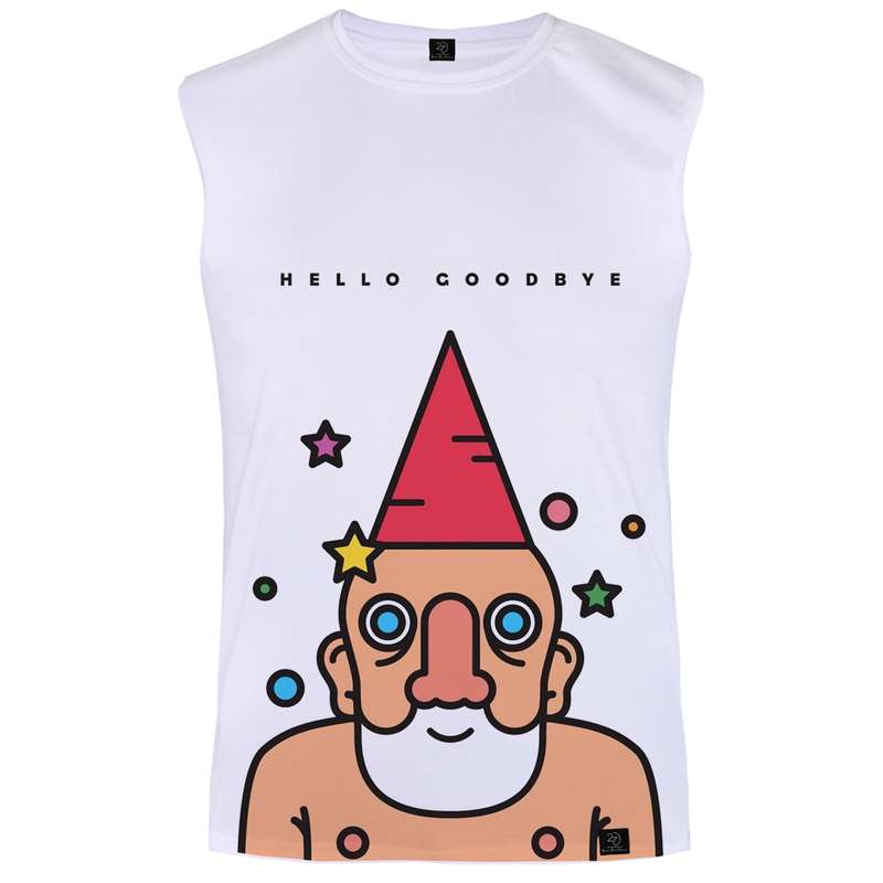 تاپ مردانه 27 مدل HELLO GODBYE کد Q27