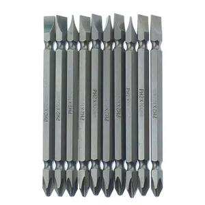 سری پیچ گوشتی یک سر چهارسو یک سر دو سو نیکون مدل NE-PH2-100mm مجموعه 10 عددی