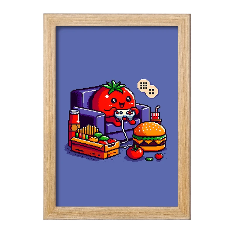 تابلو خندالو مدل فست فود کد F4211