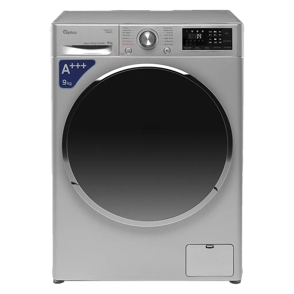 ماشین لباسشویی 9 کیلوگرم اتوماتیک جی پلاس مدل GWM-M990S