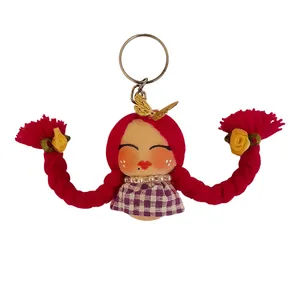 آویز عروسکی مدل دختر نازلی کد 523