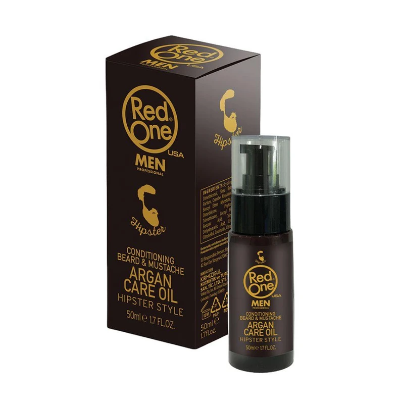 روغن مرطوب کننده رد وان مدل Argan مناسب برای مو سازگار با موهای معمولی حجم 50 میلی لیتر