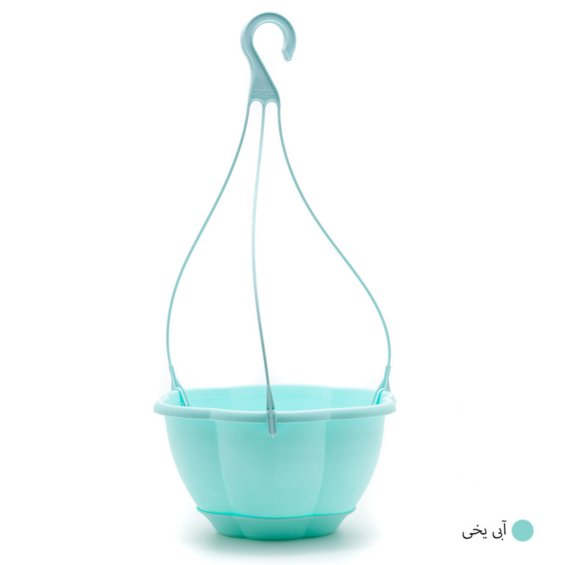 گلدان گل آذین مدل پلاستیکی آویز کد 330