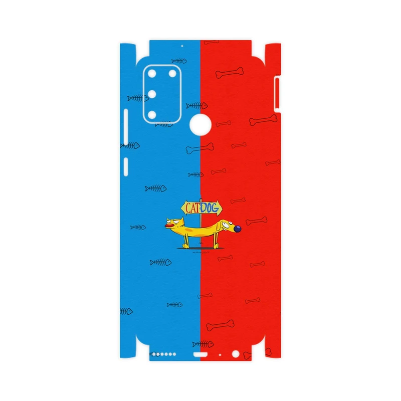 برچسب پوششی ماهوت مدل CatDog-FullSkin مناسب برای گوشی موبایل آنر 9A