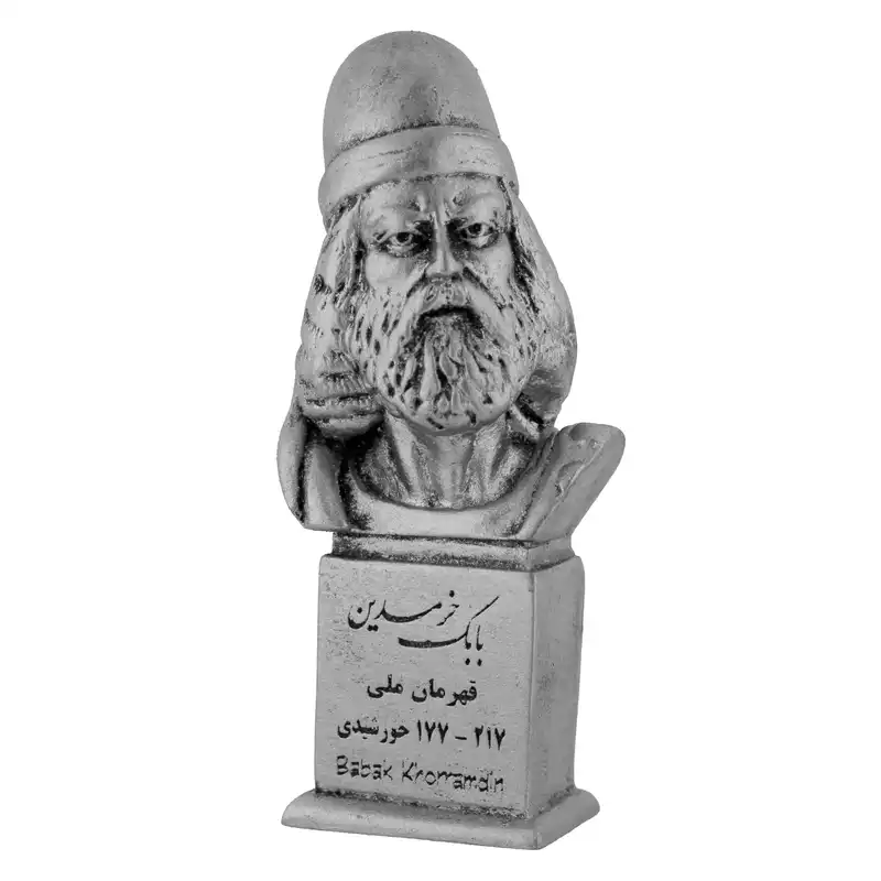 تندیس یادمان مدل بابک خرمدین کد S102-3