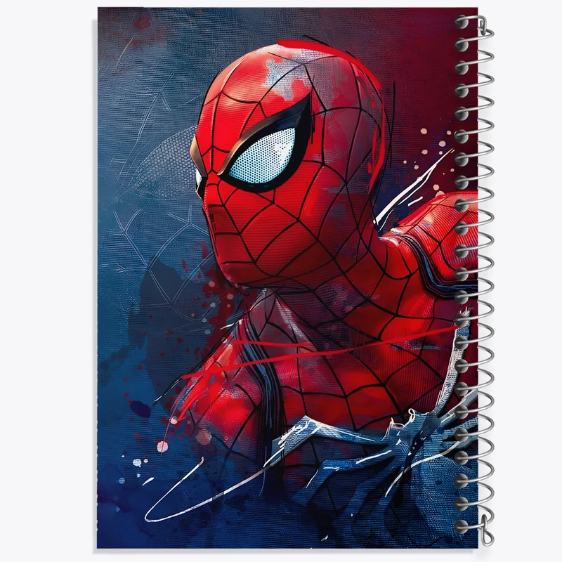 دفتر شطرنجی 50 برگ خندالو طرح مرد عنکبوتی (Spider Man) کد N5369