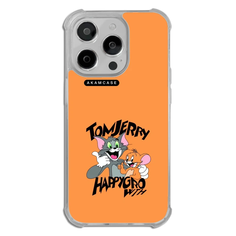 کاور آکام مدل AMC-WTA14PRO-TOM & JERRY2 مناسب برای گوشی موبایل اپل iPhone 14 Pro