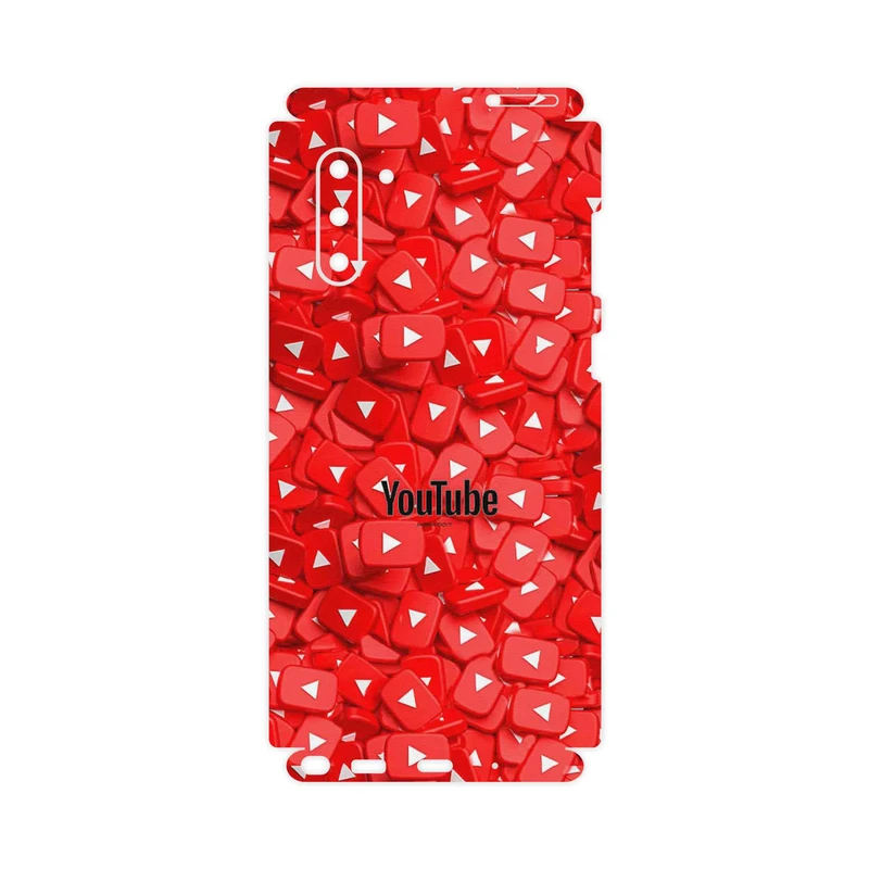 برچسب پوششی ماهوت مدل Youtube-FullSkin مناسب برای گوشی موبایل سامسونگ Galaxy Note 10